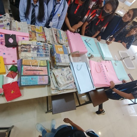 PAPER BAG MAKING COMPETITION