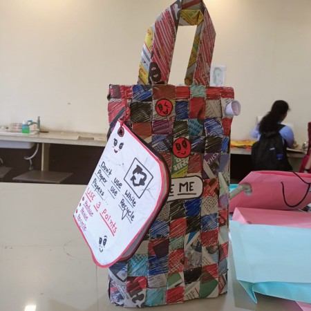 PAPER BAG MAKING COMPETITION